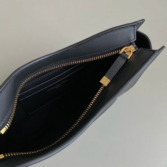 MINI HOBO 23 BAG IN BLACK CALFSKIN