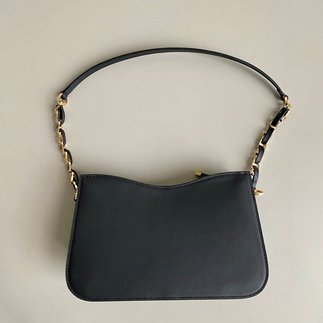 MINI HOBO 23 BAG IN BLACK CALFSKIN