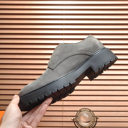 HM MONK STRAP GRAY SUEDE