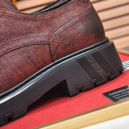 HM DANIEL TRAMPING SHOE CHESTNUT WRINKLE CALFSKIN