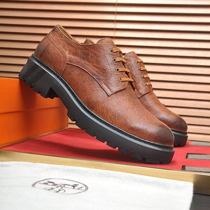 HM DANIEL TRAMPING SHOE BRONZE WRINKLE CALFSKIN