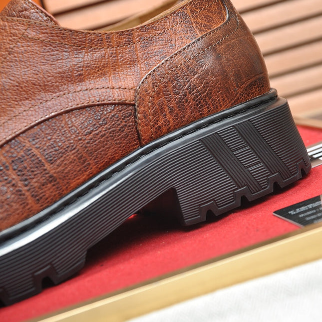 HM DANIEL TRAMPING SHOE BRONZE WRINKLE CALFSKIN