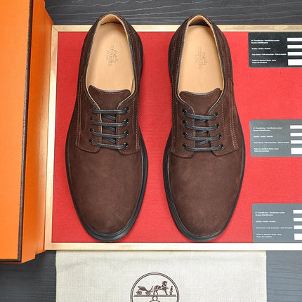 HM DANIEL TRAMPING SHOE BROWN SUEDE
