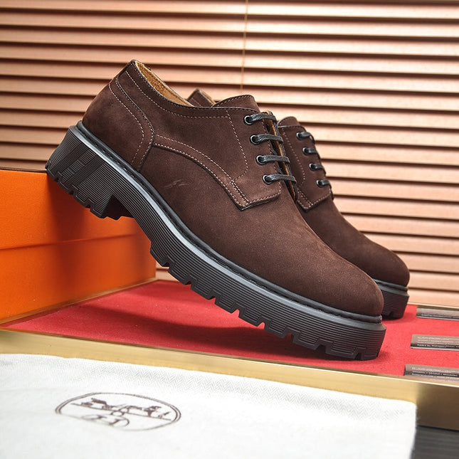 HM DANIEL TRAMPING SHOE BROWN SUEDE