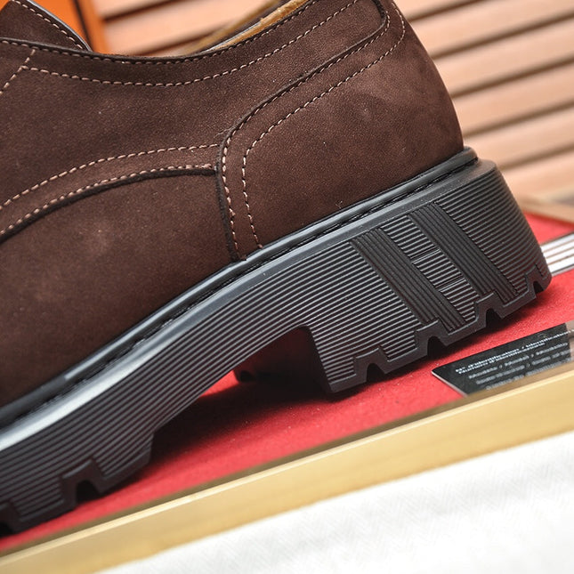 HM DANIEL TRAMPING SHOE BROWN SUEDE