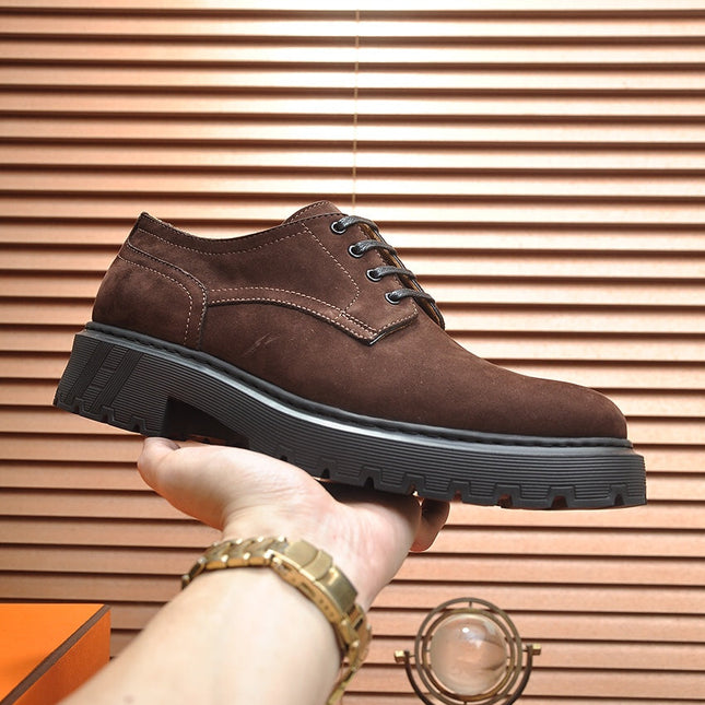 HM DANIEL TRAMPING SHOE BROWN SUEDE