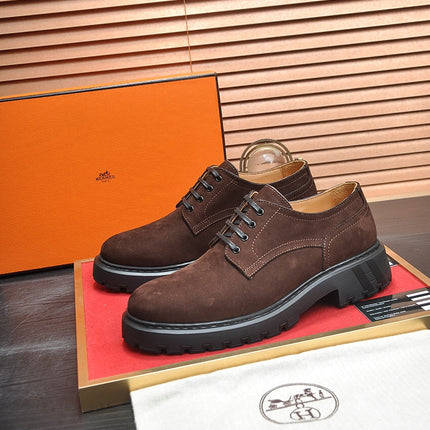 HM DANIEL TRAMPING SHOE BROWN SUEDE