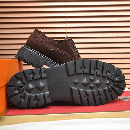 HM DANIEL TRAMPING SHOE BROWN SUEDE