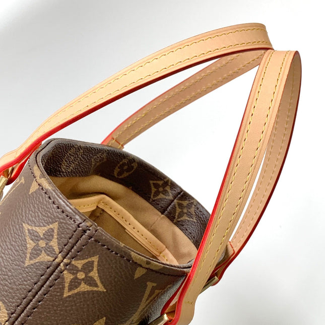 VAVIN PM TOTE 23 BROWN MONOGRAM CANVAS