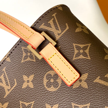 VAVIN PM TOTE 23 BROWN MONOGRAM CANVAS