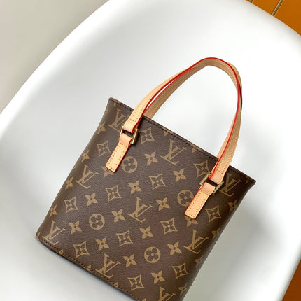 VAVIN PM TOTE 23 BROWN MONOGRAM CANVAS