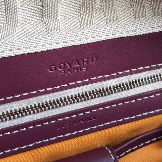 SAINT JEANNE BAG 35 IN CANNON PINK GOYARDINE CANVAS AND CALFSKIN