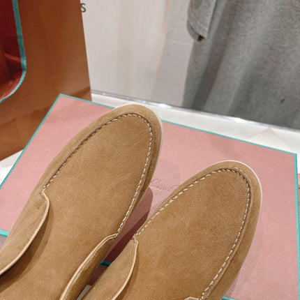 LP HIGH TOP OPEN WALK LOAFERS CAMEL SUEDE