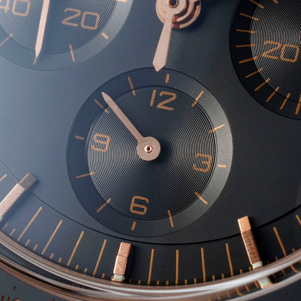 SPEEDMASTER 42 MM ROSE GOLD CASE WITH BLACK DIAL