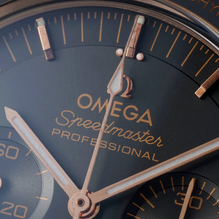 SPEEDMASTER 42 MM ROSE GOLD CASE WITH BLACK DIAL