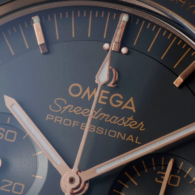SPEEDMASTER 42 MM ROSE GOLD CASE WITH BLACK DIAL