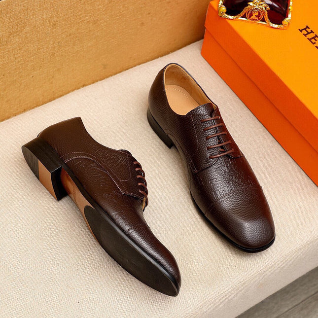 HM BALLY SCRIVANI HANDPAINTED PECAN CALFSKIN