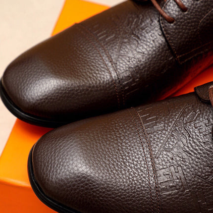 HM BALLY SCRIVANI HANDPAINTED PECAN CALFSKIN