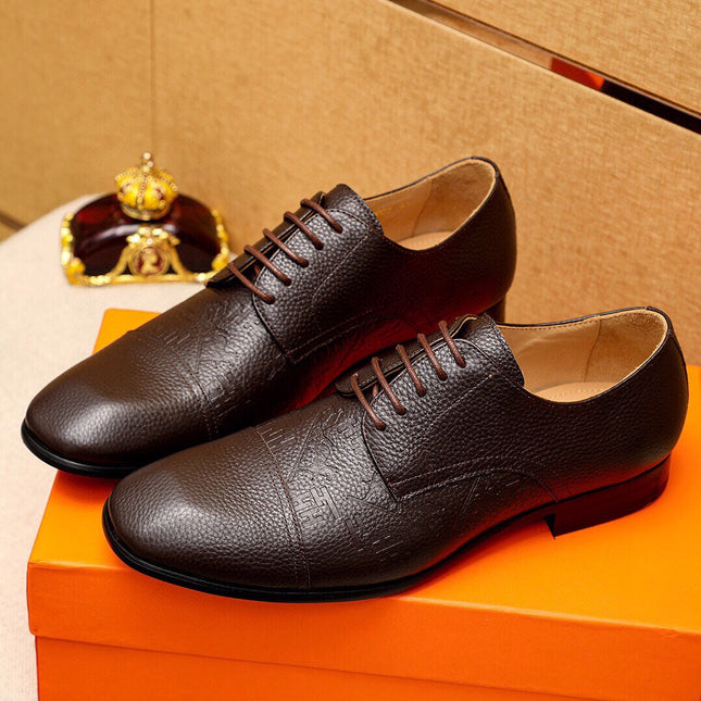 HM BALLY SCRIVANI HANDPAINTED PECAN CALFSKIN