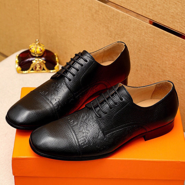 HM BALLY SCRIVANI HANDPAINTED BLACK CALFSKIN
