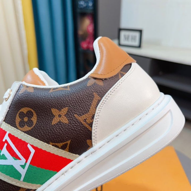 LV RIVOLI WHITE BROWN MONOGRAM