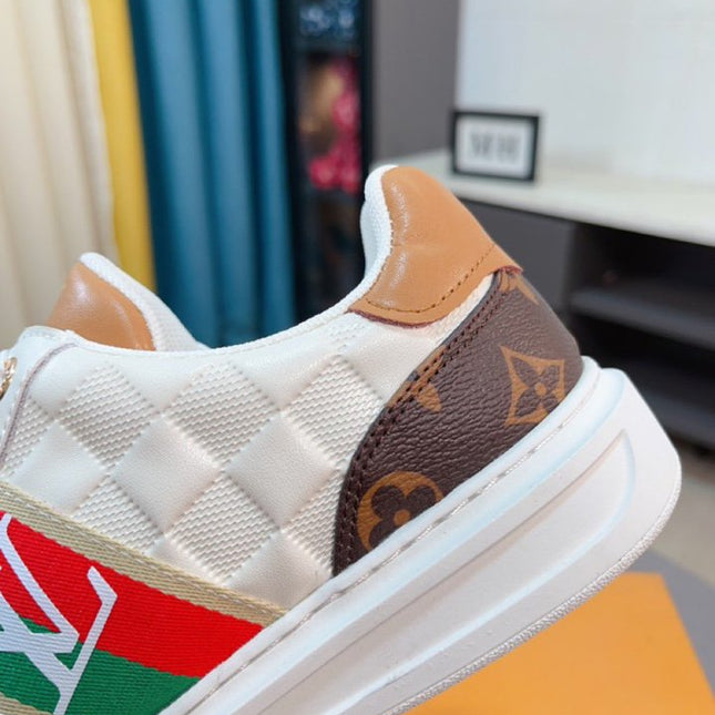 LV RIVOLI MONOGRAM WHITE BROWN