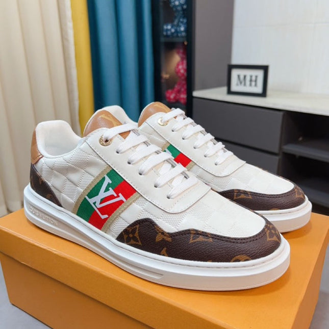 LV RIVOLI MONOGRAM WHITE BROWN