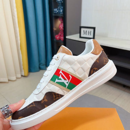 LV RIVOLI MONOGRAM WHITE BROWN