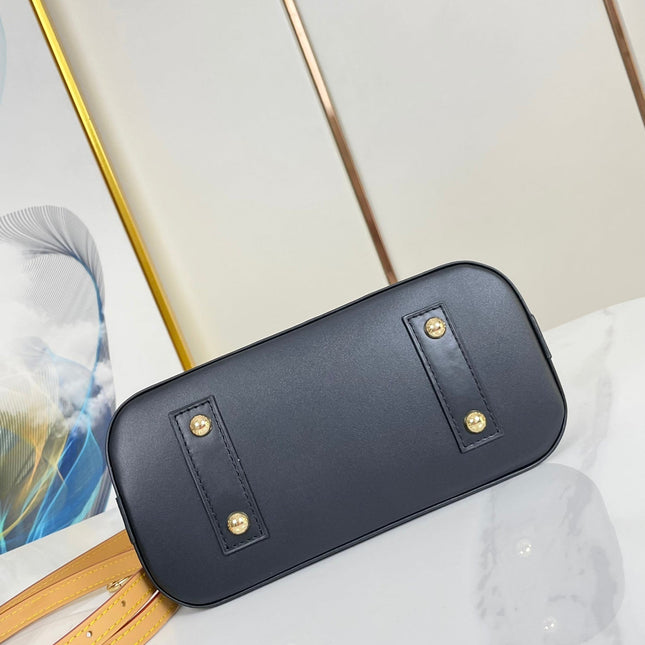 ALMA  BB 25 IN WHITE MONOGRAM DUNE CANVAS GOLD HARDWARE