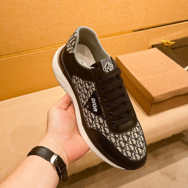 CD SALVATORE FERRAGAMO SNEAKER BLACK JACQUARD