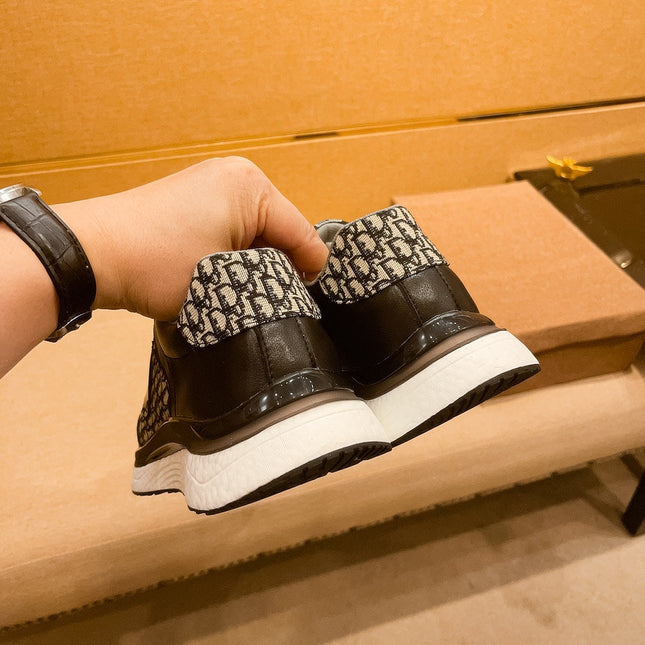 CD SALVATORE FERRAGAMO SNEAKER BLACK JACQUARD