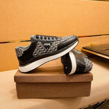 CD SALVATORE FERRAGAMO SNEAKER BLACK JACQUARD