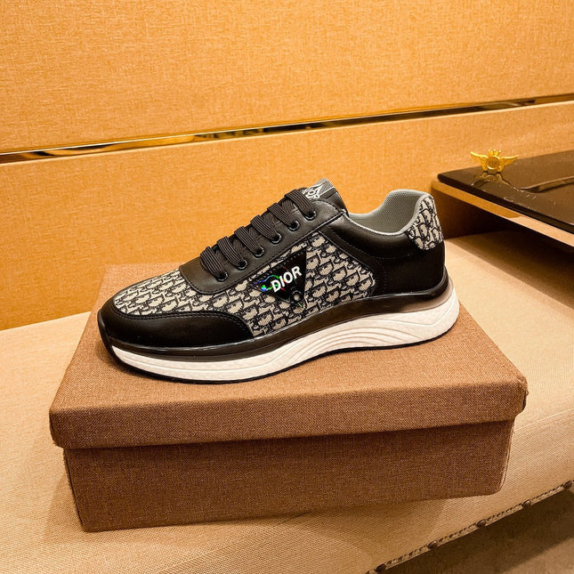 CD SALVATORE FERRAGAMO SNEAKER BLACK JACQUARD