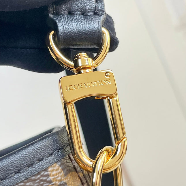 CANOÉ 20 IN BROWN MONOGRAM CANVAS GOLD HARDWARE