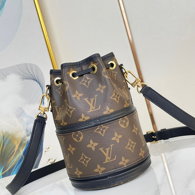 CANOÉ 20 IN BROWN MONOGRAM CANVAS GOLD HARDWARE