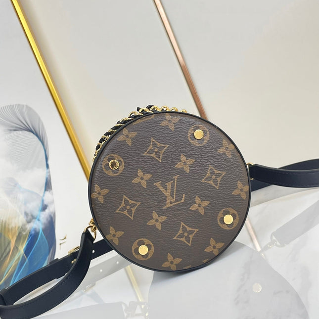 CANOÉ 20 IN BROWN MONOGRAM CANVAS GOLD HARDWARE