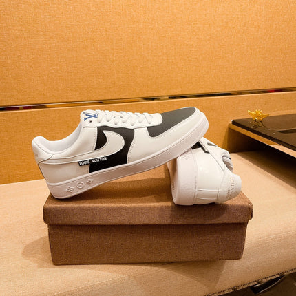 LV AIR FORCE 1 SNEAKER BLACK AND WHITE