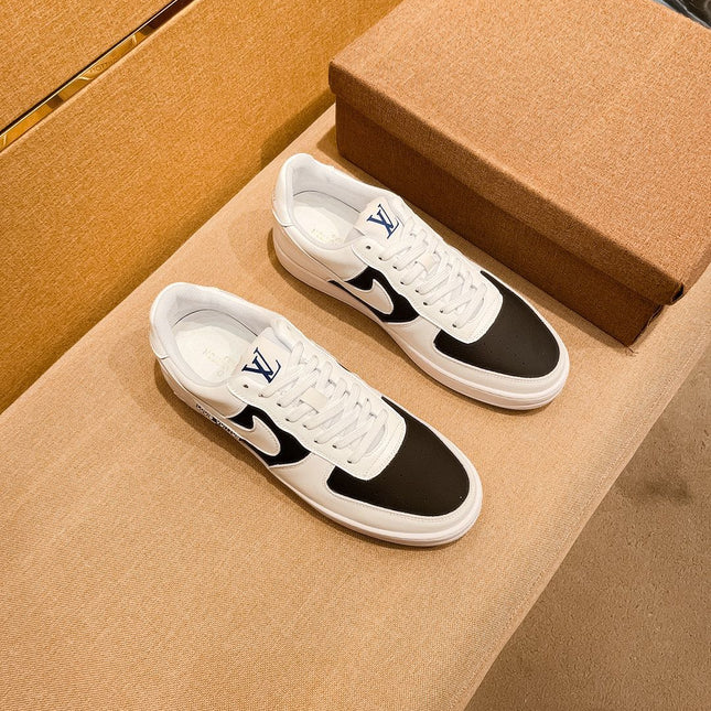 LV AIR FORCE 1 SNEAKER BLACK AND WHITE