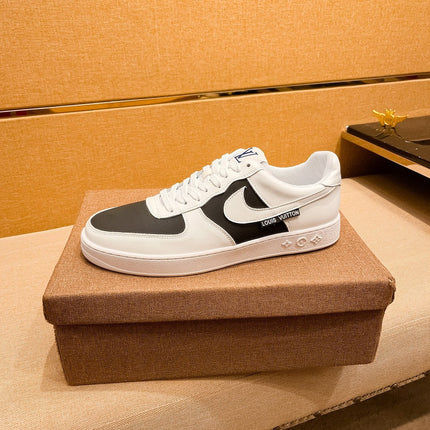 LV AIR FORCE 1 SNEAKER BLACK AND WHITE