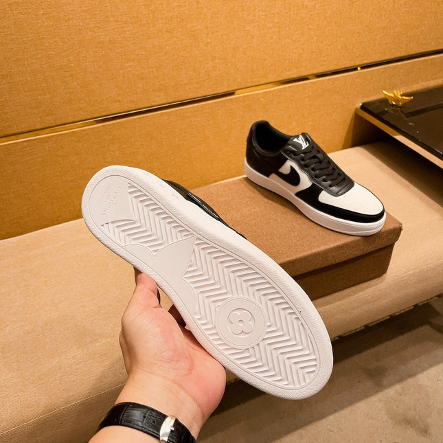 LV AIR FORCE 1 SNEAKER BLACK MIX WHITE