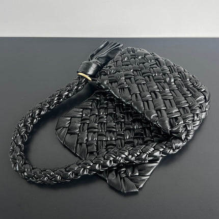 KALIMERO CITTÀ 25 IN BLACK CALFSKIN