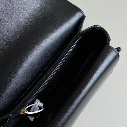 MINI JOLIE 22 BAG BLACK CALFSKIN