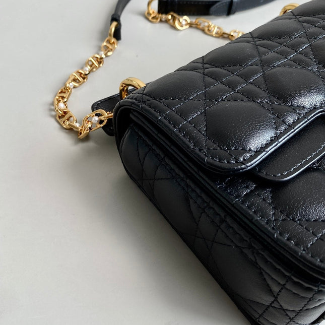 MINI JOLIE 22 BAG BLACK CALFSKIN