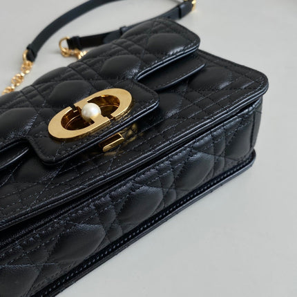 MINI JOLIE 22 BAG BLACK CALFSKIN
