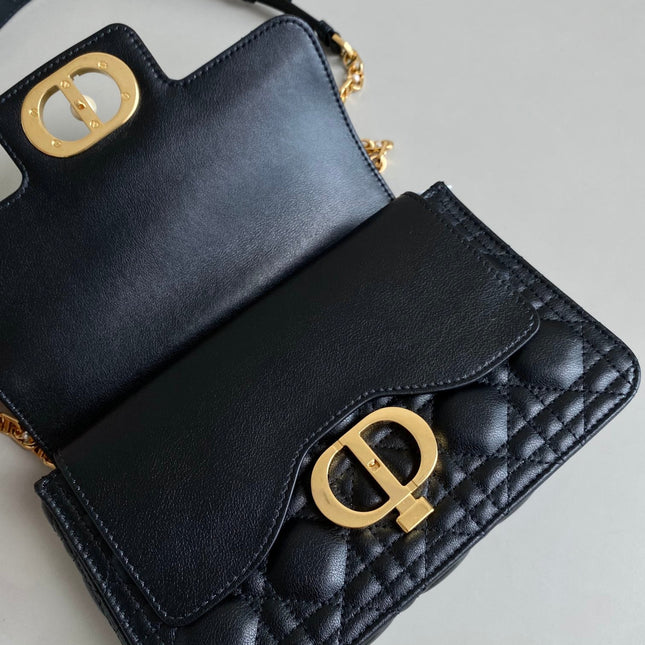 MINI JOLIE 22 BAG BLACK CALFSKIN