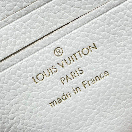 WALLET ON CHAIN IVY 23 IN WHITE PINK MONOGRAM EMPREINTE LEATHER