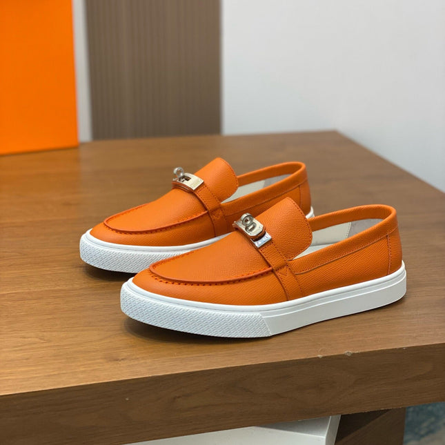 HM GAME SLIP-ON SNEAKER TIGER CALFSKIN