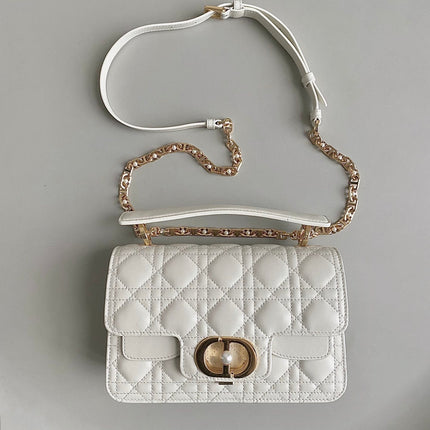 MINI JOLIE 22 BAG WHITE CALFSKIN