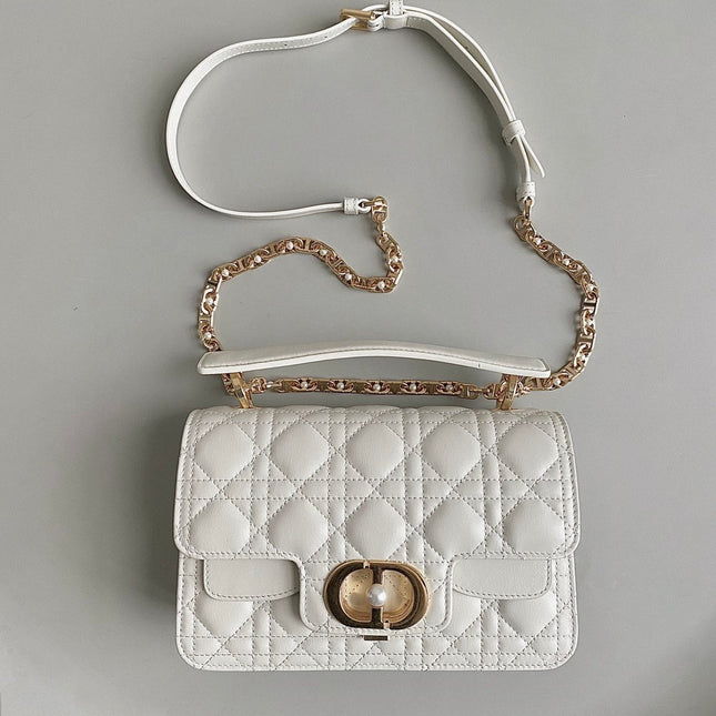MINI JOLIE 22 BAG WHITE CALFSKIN