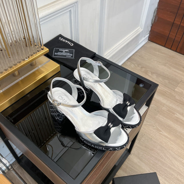 high slingbacks light gray lambskin
